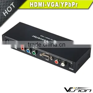 Generic PC DVD HDMI to VGA & Audio For HDTV CRT Video Converter Box Adapter 1080P New thumbnail-2