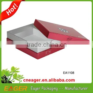 Hard Paper Gift Box Manufacturer, With Lid Custom Paper Box thumbnail-1