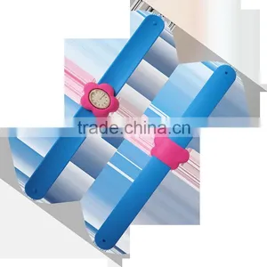 2016 Cheap Custom Design Silicone Slap Band for Watch Slap Bands thumbnail-5