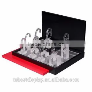 Simple Design Acrylic Watch Display Stand,watch Display Stand With C Rings Shenzhen Factory thumbnail-5