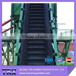 Large Incline Sidewall Rubber Conveyor Belt thumbnail-1