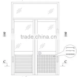 ALUMINIUM DOOR TK700 thumbnail-1