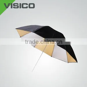 Photographic Photo Studio Lighting Flash Gold Silver Reversible Umbrella thumbnail-1
