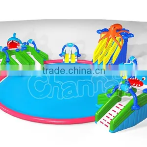 New Design Inflatable Water Games Giant Inflatable Floating Water Park Quality Choice thumbnail-1