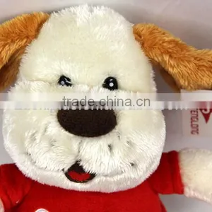 Luckiplus Hot Sale First Class Happy Puppy In Red Cloth SafeTechnology Toy For Kids thumbnail-5
