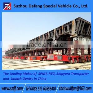 SPMT Self-propelled Modular Transporter, Used Hydraulic Axle Trailers thumbnail-6