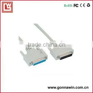 25PINS Printer Cable (female to Male)/Printer Extension Cable thumbnail-1