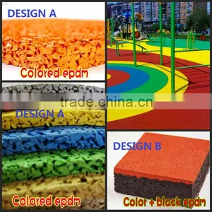 HOT ! Rubber Playground, Rubber Raw Material, Epdm Rubber Granule, , Artificial Grass FN-I-15072702 thumbnail-1