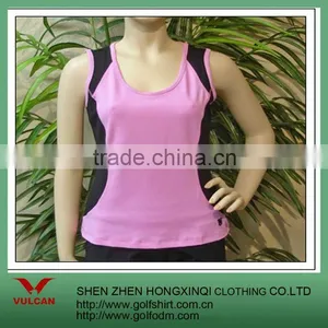Pink Ladies Sports Tank Top/polyester+spandex thumbnail-1
