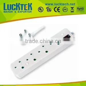 South Africa Switched Power Extension Socket With Surge Protection thumbnail-1