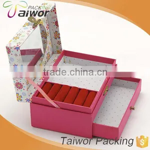 Beautiful Boutique Box/ Cosmetic Box ,gift Box With Mirror Supplier's Choice thumbnail-1