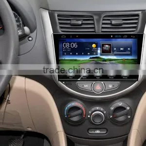 9 Inch Android Car Radio Multimedia for Hyundai Solaris Accent Verna With 3g Wifi,hd Multi Touch Screen Usb sd ,igo Map Gps ,swc thumbnail-3