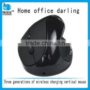 2016 Hot Selling Ergonomic Design Vertical Wireless Mouse thumbnail-2