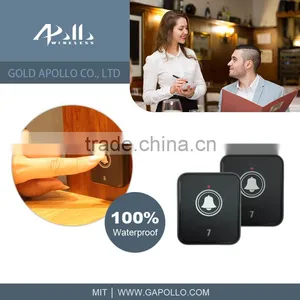 GOLD APOLLO - Wireless Service Bell Wireless Calling System Waiter Call thumbnail-1