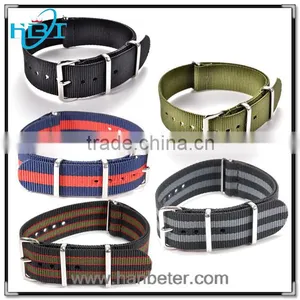 2015 Hot Selling and Top Quality Adjustable Nylon Strap Design for Watch thumbnail-1