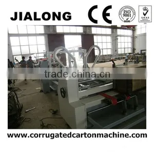 ZH-500 Mini Automatic Folder Gluer Carton Box Making Machine thumbnail-2