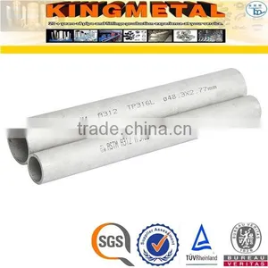 ASTM A312 TP304/316L Seamless Stainless Schedule 40 Steel Pipe Price thumbnail-2
