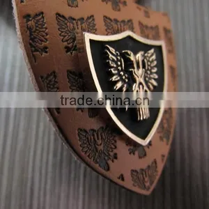 Beautiful Workmanship Leather Label For Garments thumbnail-3