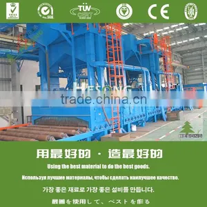 Roller Conveyor Shot Blasting Machine for H Beam Steel Structure thumbnail-2