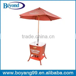 Metal Ice Bar Table With Umbrella thumbnail-1