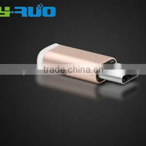 Free Sample USB-C to Micro USB Adapter for Nexus 5X, 6P, OnePlus 2, With 56k Resistor; Meet USB 3.1 Type C Standard thumbnail-2
