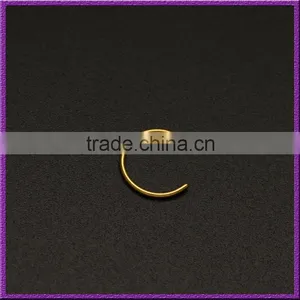Unique 316L Best-selling Gold Plated Body Jewelry Nose Stud Piercing thumbnail-2