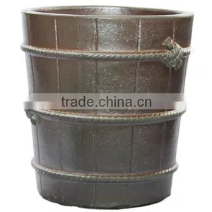 Large High Black Pot Vietnam Plant Pots Large Garden Pots thumbnail-2