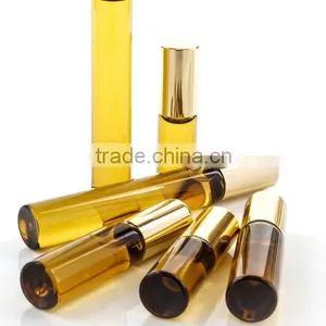 10ml Cobalt Amber Roll on Glass Bottle Walk Bead Glass Bottle With Metal Bead thumbnail-3