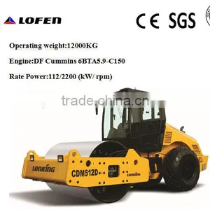 Lonking New 12ton Single Drum Road Rollers thumbnail-1