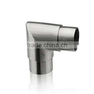 Stainless Steel Tube Connector Steel Barrier Marine Handrail Fittings SS/Stainless Steel Tube Connector thumbnail-4