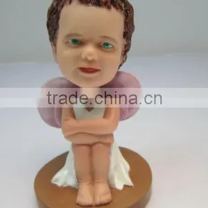 Customize Design Resin Sitting Angel Figurine thumbnail-1