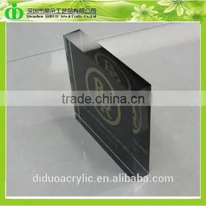 DDB-0087 Trade Assurance Modern Acrylic Logo Sign Block thumbnail-1