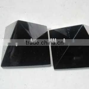 Crystal Quartz Pyramid Energy Generators,Obsidian Pyramid for Home Decoration thumbnail-3