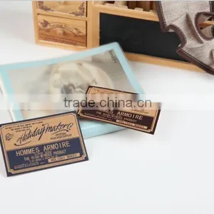 Custom Kraft Paper Leather Label thumbnail-2