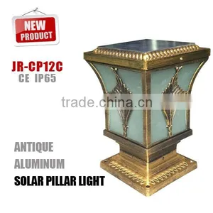 Classical Style Solar Garden Lamp, Outdoor Pillar Lamp With 50000hrs Led thumbnail-3