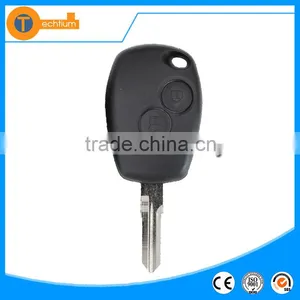 2 Button Key Blanks Wholesale With VAC102 Blade and Logo Car Remote Key Cover Shell House Fob for Renault Sandero Clio Logan thumbnail-1