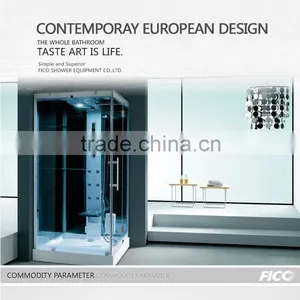 Fico New Arrival FC-110, 4 Person Traditional Stone Steam Sauna Room thumbnail-1