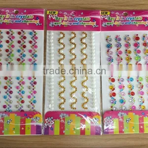 Well-being and Charming Drilling Sticker, DIY Sticker,say it in Crystals thumbnail-4