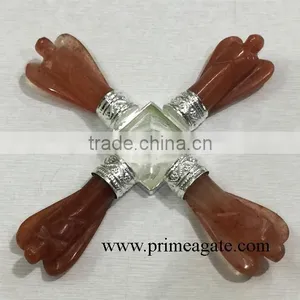 Red Aventurine Angel Energy Generaor| Wholesale Energy Generators From India thumbnail-1