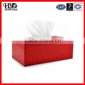 Custom Luxury Durable Leather Facial Tissue Box Wholesales/box Facial Tissue in Dubai thumbnail-1