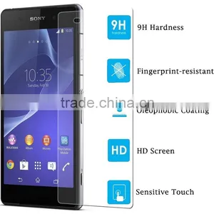 OEM Service Waterproof Anti-spy Privacy Custom Tempered Glass Screen Protector for Sony Xperia z2 thumbnail-6