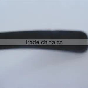 HEAD 15" Black Plastic Top Coat Suit Hanger With Logo Pritnting for Order on Line thumbnail-5