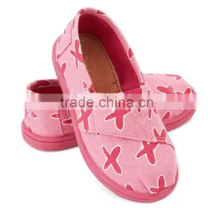 Child Shoes PinkTiny Baby Shoes Canvas Casual Shoes For 0-4 Years Old Butterfly Design thumbnail-1