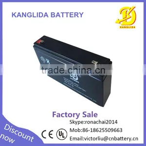 Factory Direct Sale 6v7ah Valve Regulatd Lead Acid Battery Ups Batteries thumbnail-3