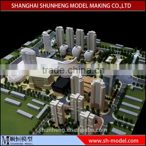 Custom 3D Architectural Model Maker For Sand Table for Real Estate Exhibition thumbnail-1