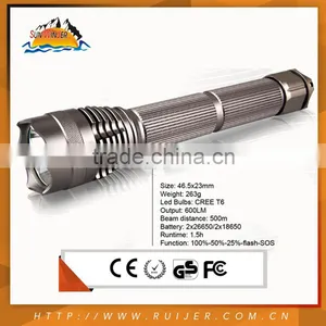 Idely Used Wholesale 50000 Lumen Flashlight thumbnail-1
