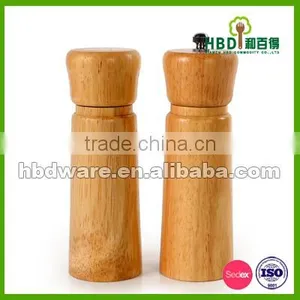 Hot New Products for 2016 Rubber Wood Rock Salt Mill And Pepper Grinder For Cooking Tools,Rock Salt Mill Wholesale thumbnail-4
