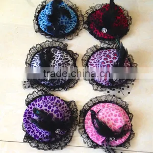 Wholesale Cheap Baby Girl Hair Decoration Mini Top Hat Clip thumbnail-2