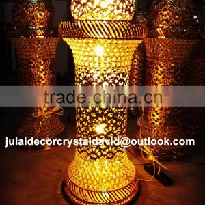 New Arrival Pendant Crystal Flower Stand for Wedding thumbnail-1