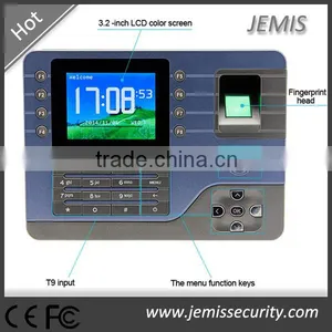Realand 3.2'' Colorful TFT Screen Network Web TCP/IP Biometric Fingerprint Time Attendance With 3000 Templates thumbnail-1
